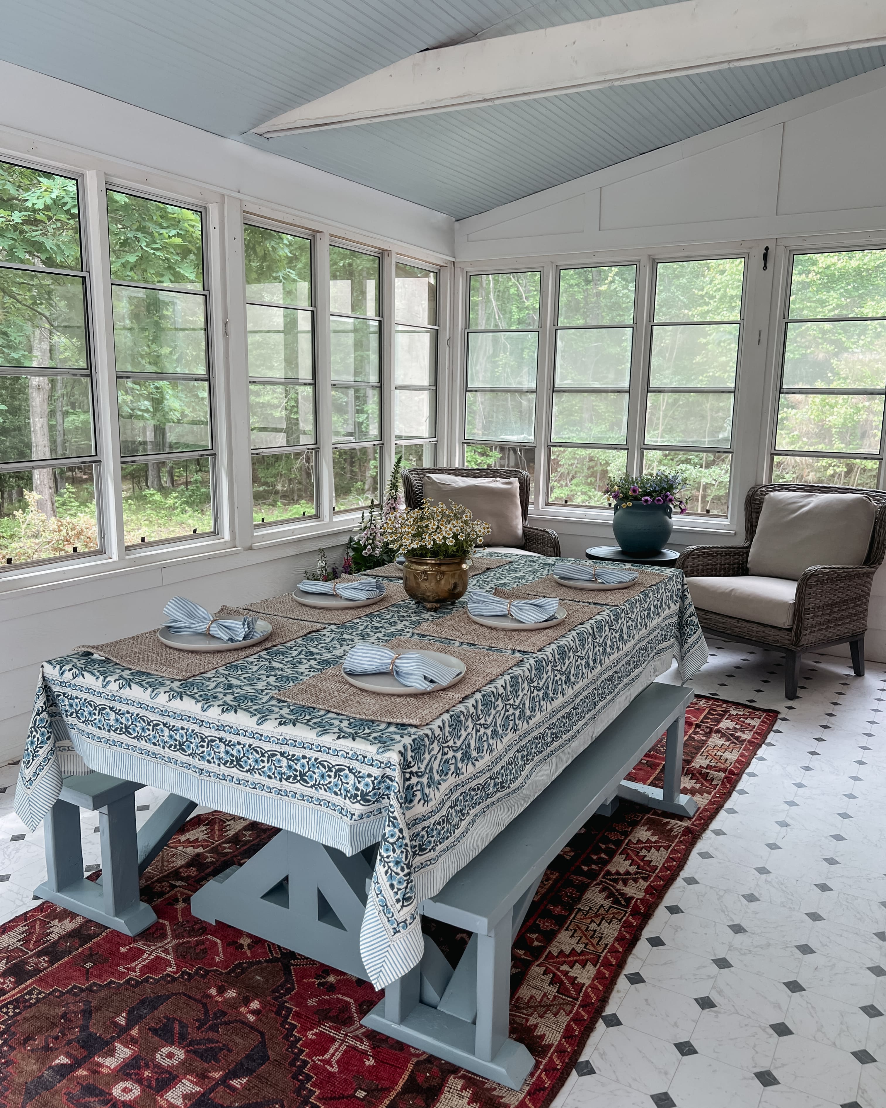 Sunny and Spacious Sunroom - The Home Depot